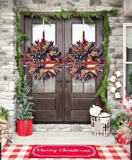 🎖️Sentinels of Honor: 250th Anniversary Hand-Tied Wreath