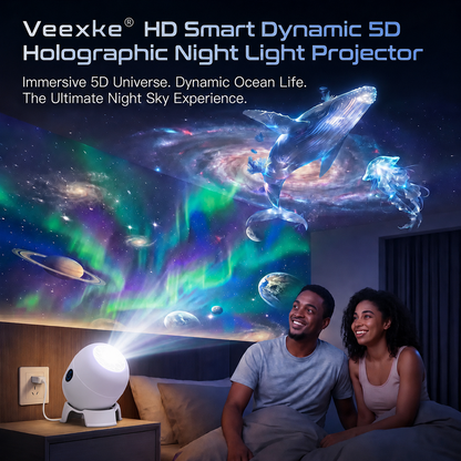 LAST DAY 50% OFF🪐🌌Veexke® 2026 Newest 5D Galaxy Ocean Projector
