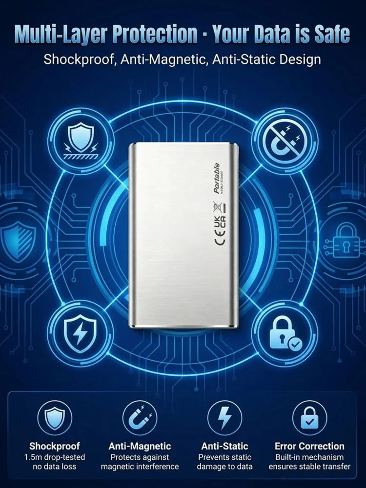 🏆Flash Sale⚡50K+ SOLD! Almost Gone🔥32TB High-speed Portable SSD Next-Generation