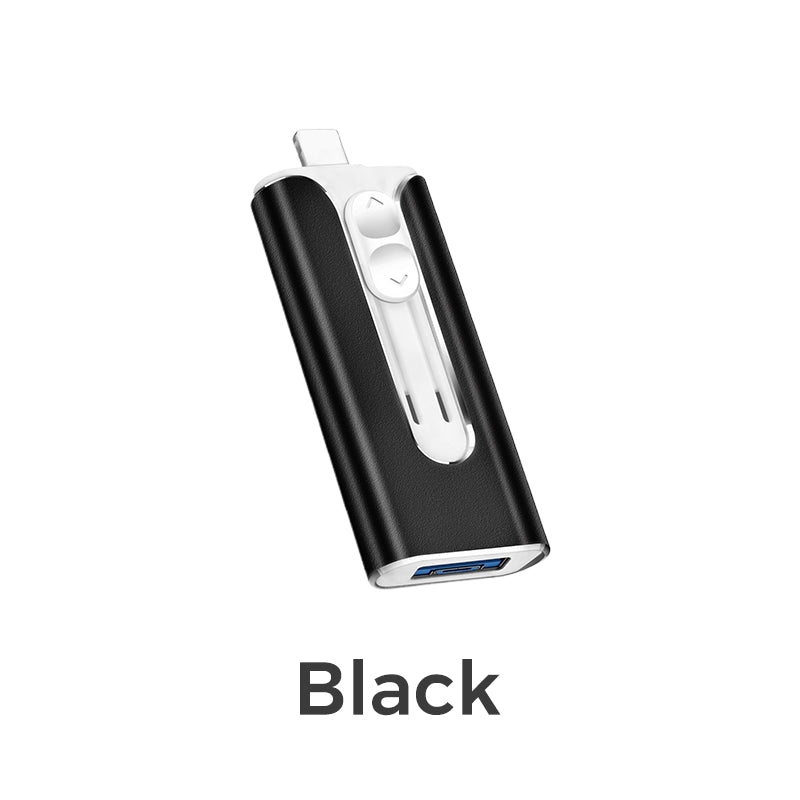 4-in-1 Flash Drive USB Memory Set for external storage 📀 - Complete for storing and transporting files! 🚀 🚀