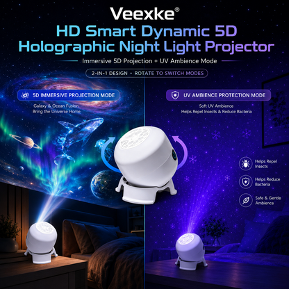 LAST DAY 50% OFF🪐🌌Veexke® 2026 Newest 5D Galaxy Ocean Projector