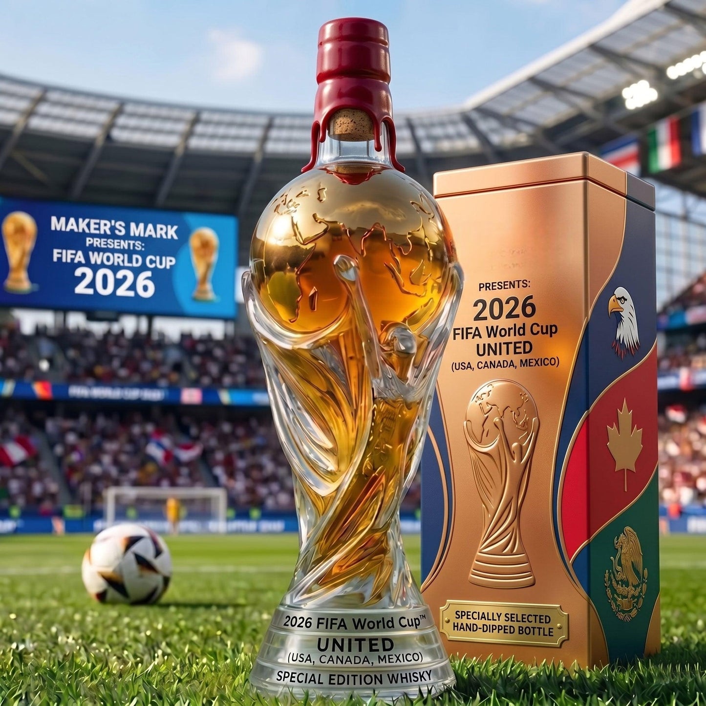 🎁 Father’s Day 49% OFF - 2026 FIFA World Cup Special Edition Whisky Bottle