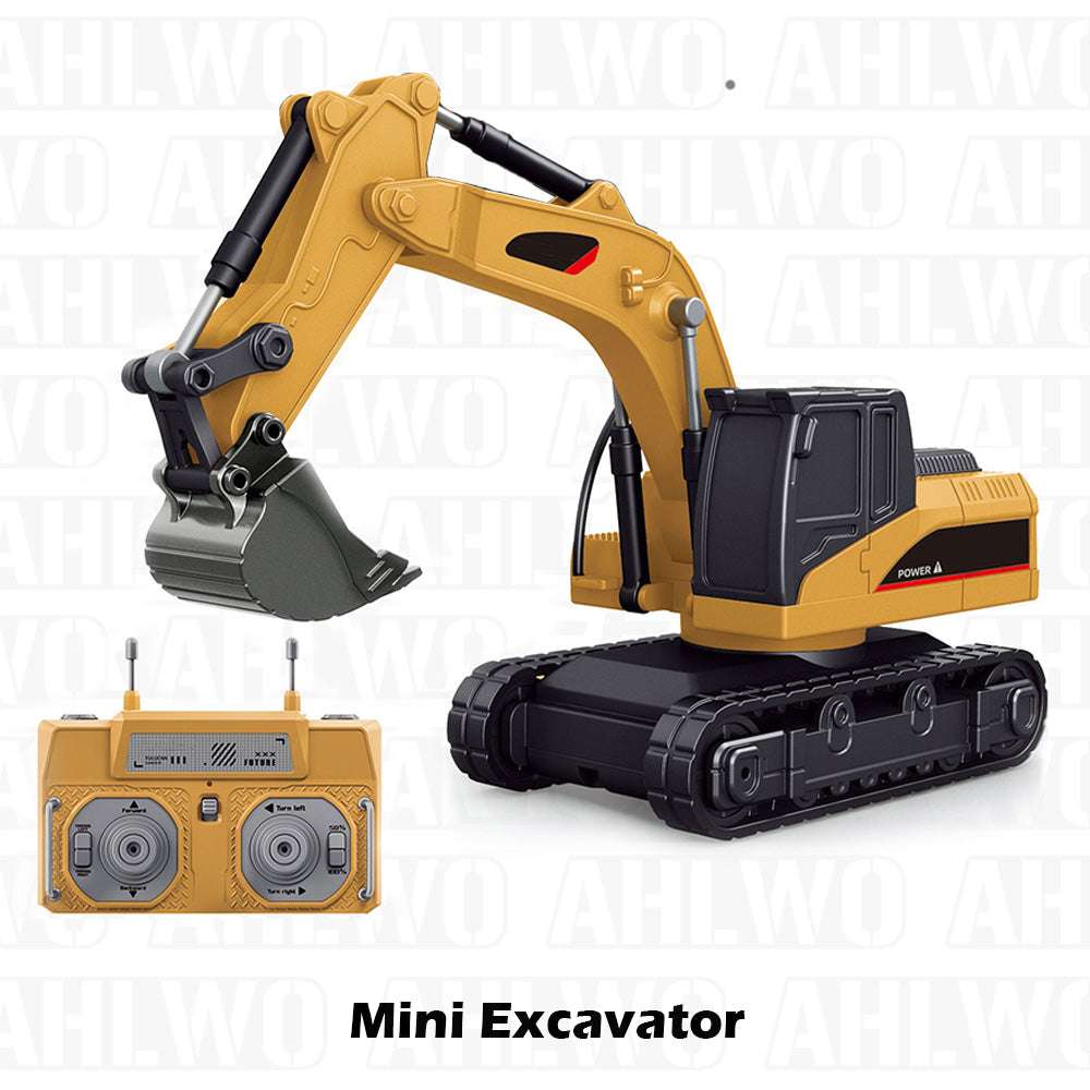 Mini RC Forklift Toy with Adjustable Alloy Fork & Remote Control