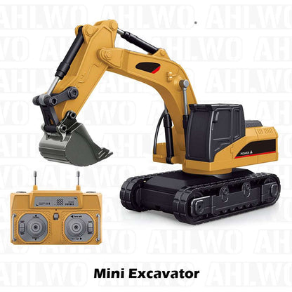 Mini RC Forklift Toy with Adjustable Alloy Fork & Remote Control