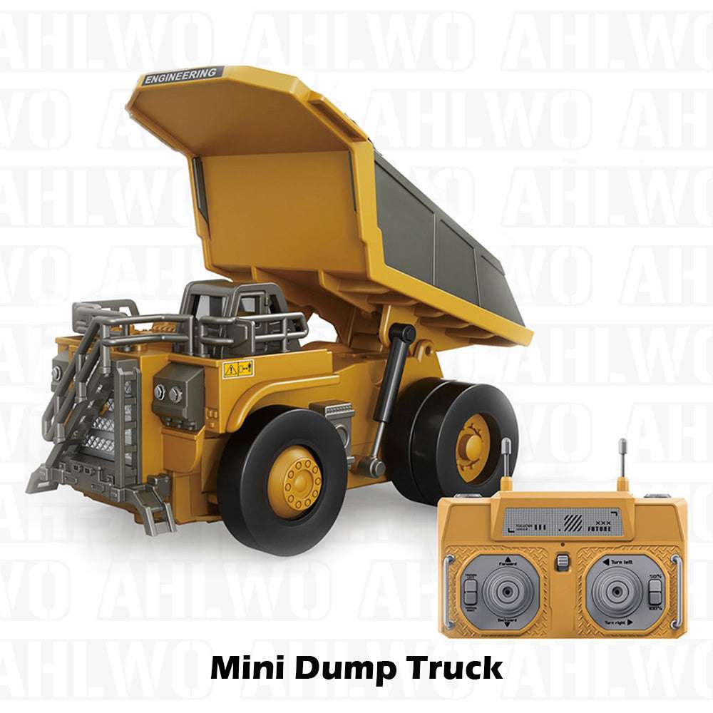 Mini RC Forklift Toy with Adjustable Alloy Fork & Remote Control