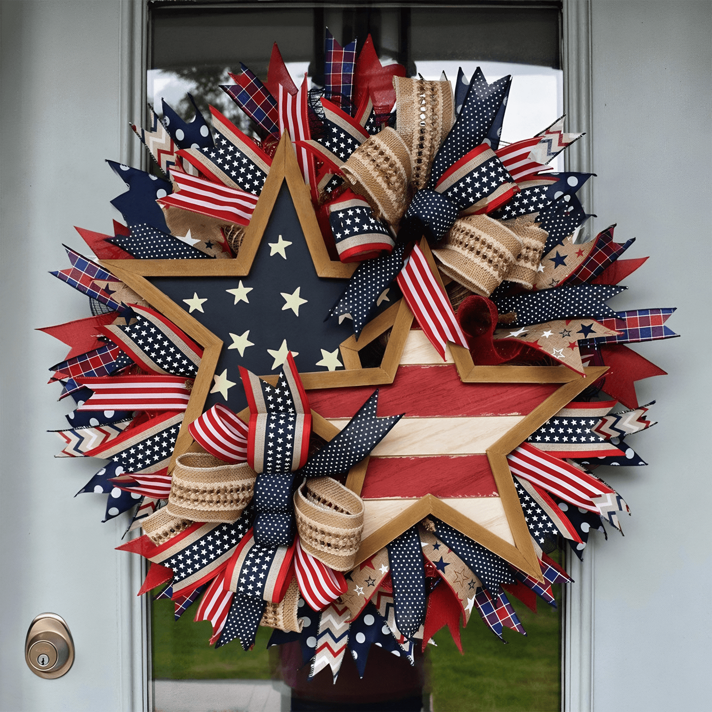 Sentinels of Honor: 250th Anniversary Hand-Tied Wreath