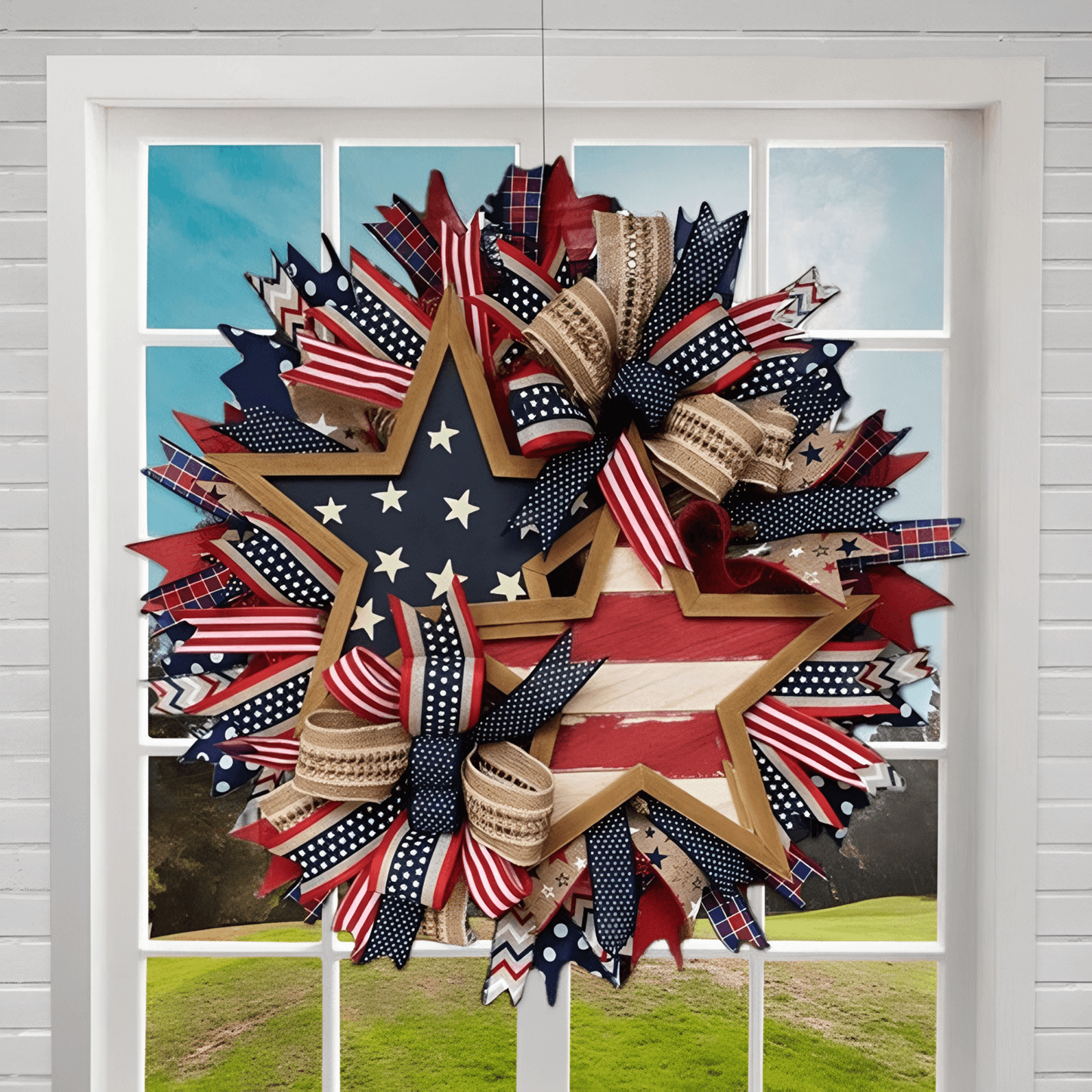 Sentinels of Honor: 250th Anniversary Hand-Tied Wreath