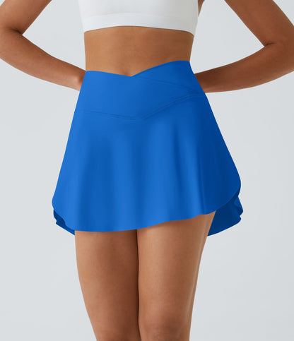 Pocket 2-in-1 Cool Touch Tennis Skirt-Lucid-Longer Length-UPF50+