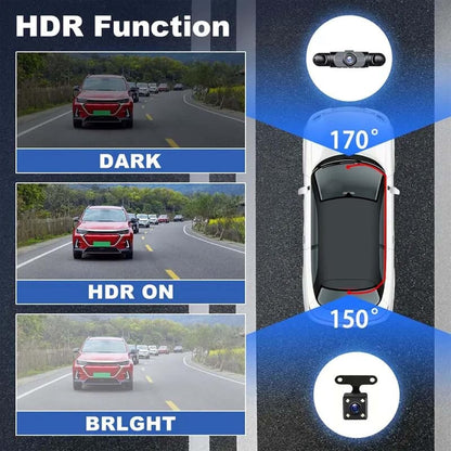 🔥LAST DAY 49% OFF🔥Full View Car Dashcam System