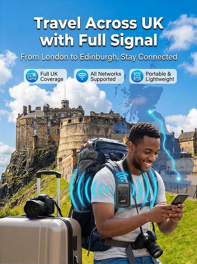 Portable 5G WiFi Router – High-Speed Mobile Wireless Internet Hotspot