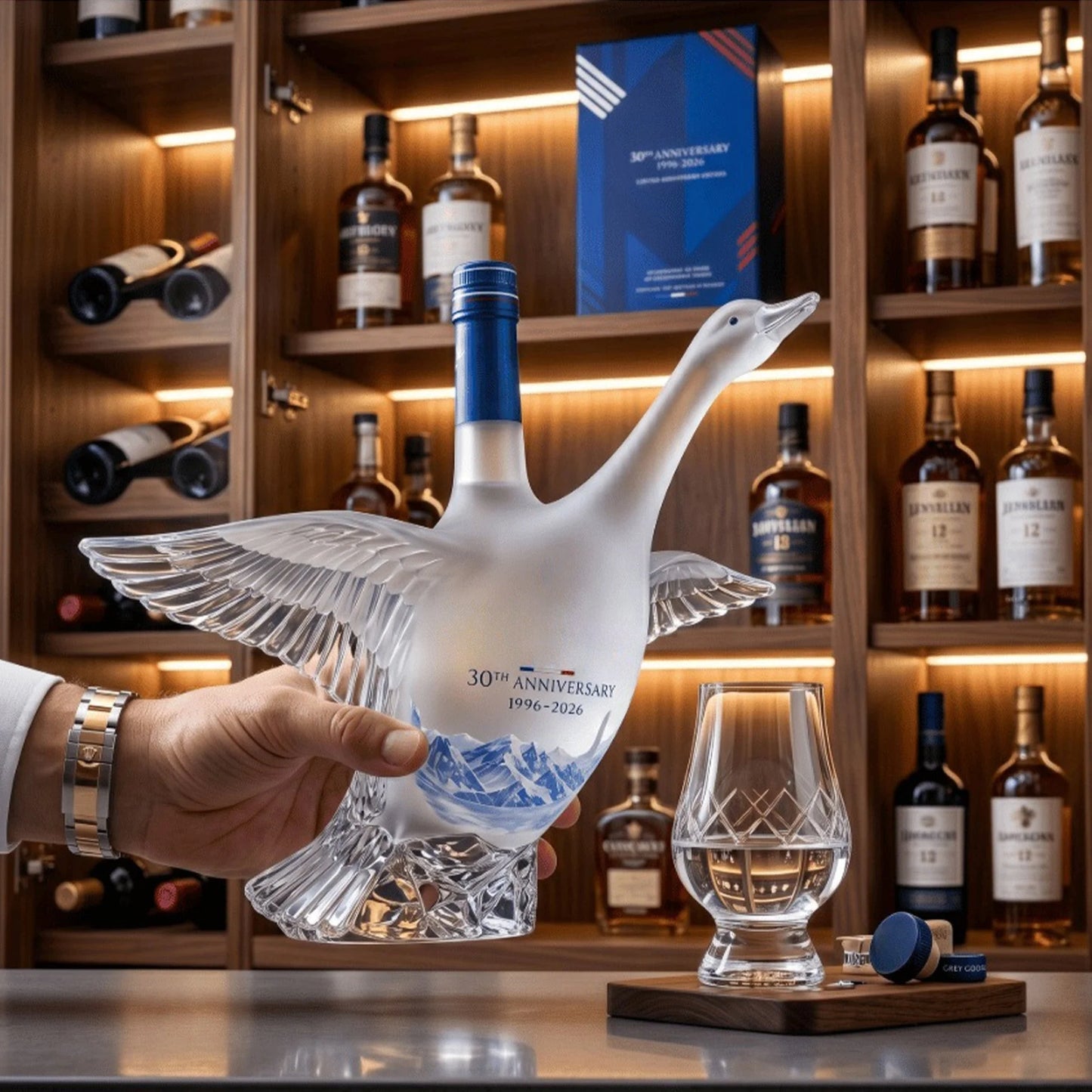🎁 Last Day 60% OFF 🔥 Vodka 3D Sculpted Goose Bottle