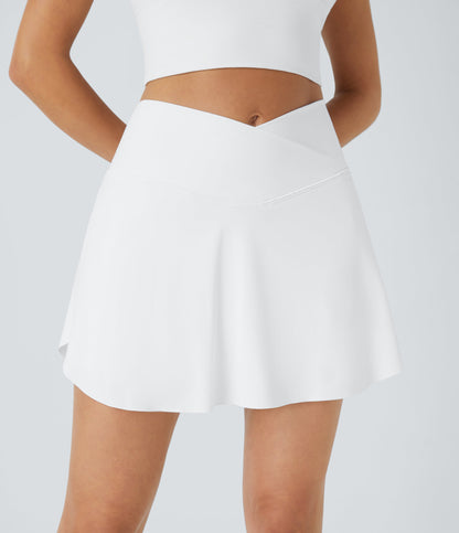 Pocket 2-in-1 Cool Touch Tennis Skirt-Lucid-Longer Length-UPF50+