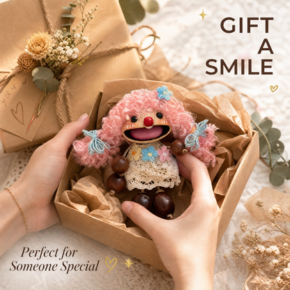 Handmade Pod Shell Charm Doll