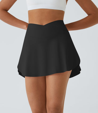 Pocket 2-in-1 Cool Touch Tennis Skirt-Lucid-Longer Length-UPF50+