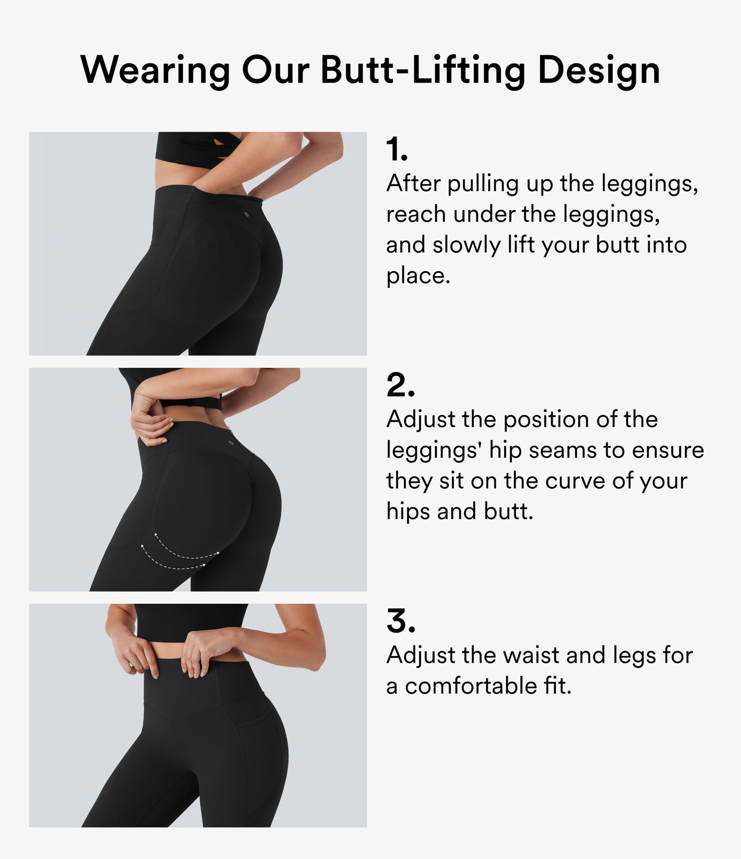 High Waisted Scrunch Butt Lifting Tummy Control Side Pocket Shaping Workout Biker Shorts 5''