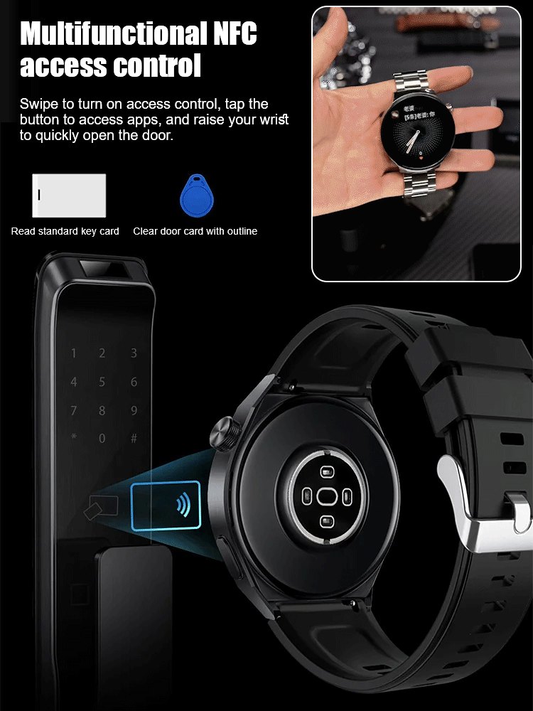 🔥【24-hour health check】Steel Band Watch4 Pro⌚Mount Sinai Hospital physician recommended