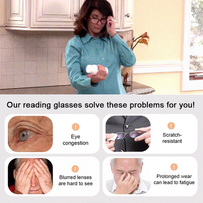🌎Ends Today: 70% OFF!🔥👓Ultra Light Anti Blue Presbyopic Glasses✨