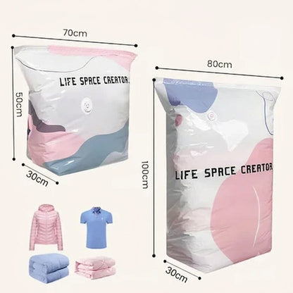 🛩️Last day promotion/ 📦 Large-Capacity Vacuum Bags – No Pump Needed! 💨✨