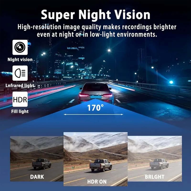 🔥LAST DAY 49% OFF🔥Full View Car Dashcam System