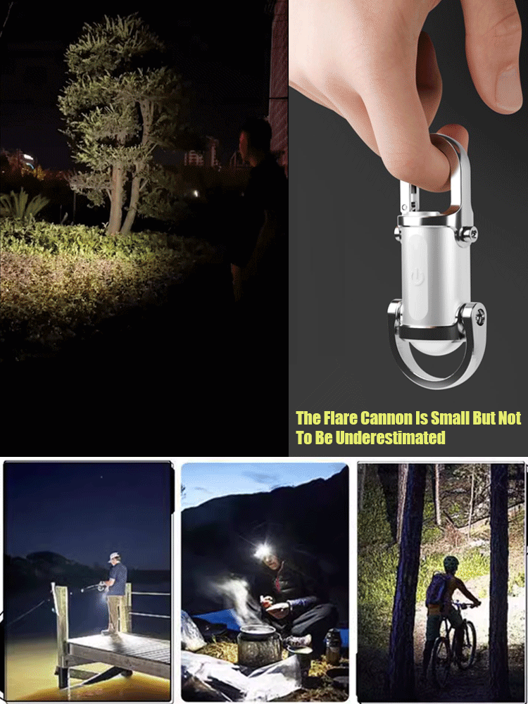 🔥Portable Rechargeable Bright Keychain Flashlight