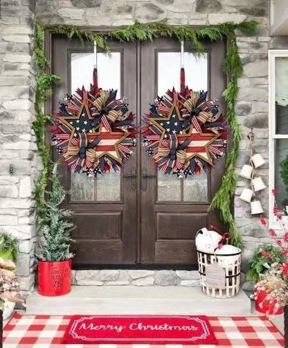 Sentinels of Honor: 250th Anniversary Hand-Tied Wreath