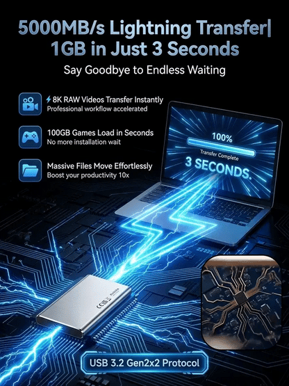 🏆Flash Sale⚡50K+ SOLD! Almost Gone🔥32TB High-speed Portable SSD Next-Generation