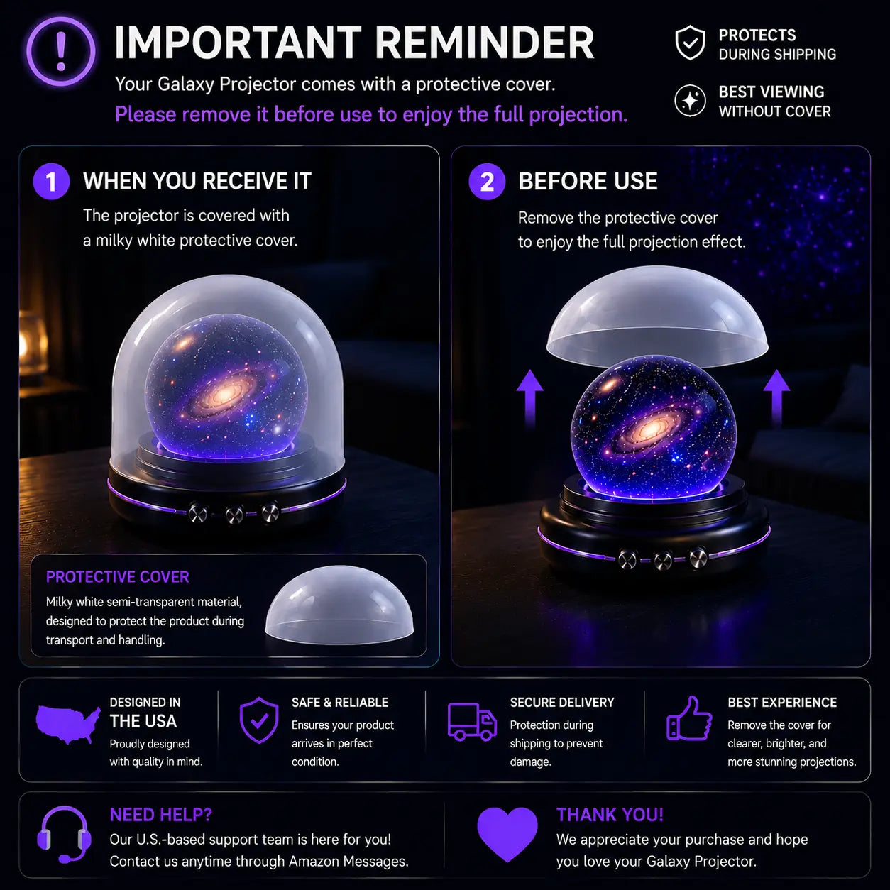 🌌Veexke® 5D 🌌Night Light Projector —⭐ Smart Dynamic Lighting for Bedrooms & Kids’ Rooms🔥
